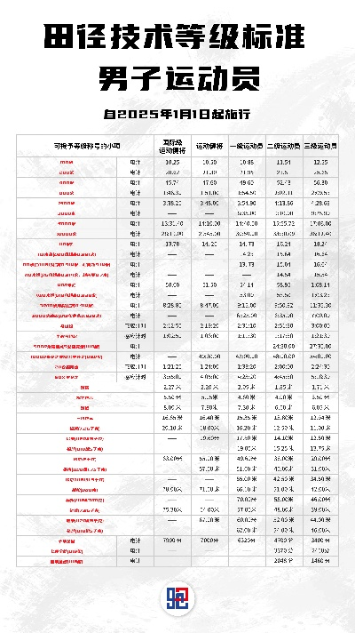 体育单招田径考试评分标准详解-第2张图片-www.211178.com_果博福布斯